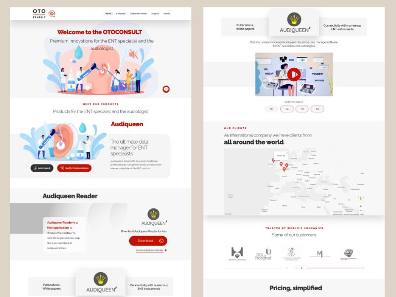 otoconsult.com – Vebsayt üçün UI/UX Dizayn - View 2